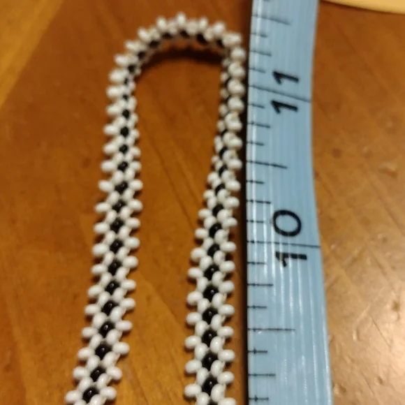 Authentic Handmade Beaded Bird/Medicine Necklace - Picture 4 of 4